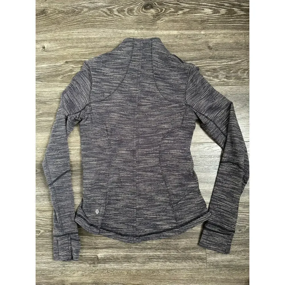 Lululemon Forme Jacket *Cuffins Wee Are From Space Black Cashew 8